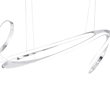 Finesse Decor Moscow LED Chandelier Chrome