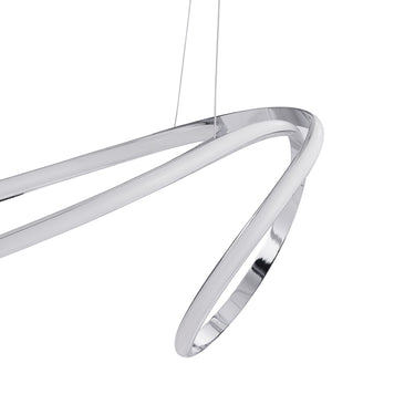 Finesse Decor Moscow LED Chandelier Chrome