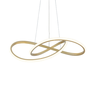 Finesse Decor Edinburgh LED Chandelier Gold