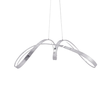Finesse Decor Lisbon LED Chandelier Chrome