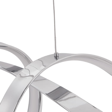 Finesse Decor Lisbon LED Chandelier Chrome