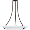 Maxim Lighting Malaga 3-Light Invert Bowl Pendant Oil Rubbed Bronze