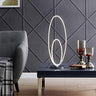 Finesse Decor Milan Chrome Table Lamp LED Strip & Touch Dimmer