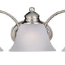 Maxim Lighting Malaga 3-Light Bath Vanity Satin Nickel