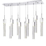 Finesse Decor Rectangular Crystal Chandelier XL 10 Light