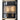 Maxim Lighting Boundry 2-Light Wall Sconce Black/Barn Wood/Antique Brass