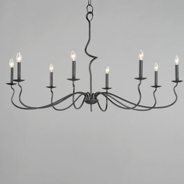 Maxim Lighting Padrona 8-Light Chandelier Black Oxide