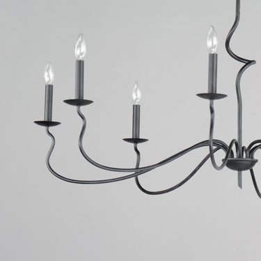 Maxim Lighting Padrona 8-Light Chandelier Black Oxide