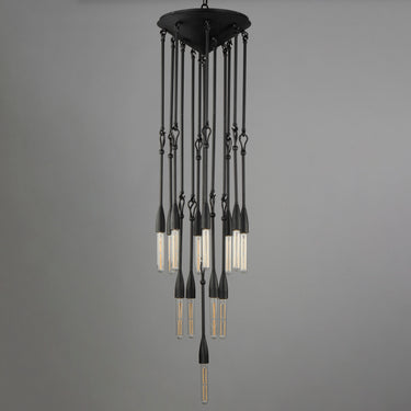 Maxim Lighting Pioneer 13-Light Pendant Anthracite