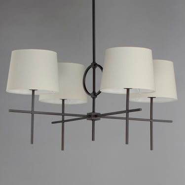Maxim Lighting Paoli 4-Light Pendant Charcoal Bronze