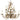 Maxim Lighting Elegante 9-Light Chandelier Etruscan Gold
