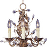 Maxim Lighting Elegante 3-Light Chandelier Etruscan Gold