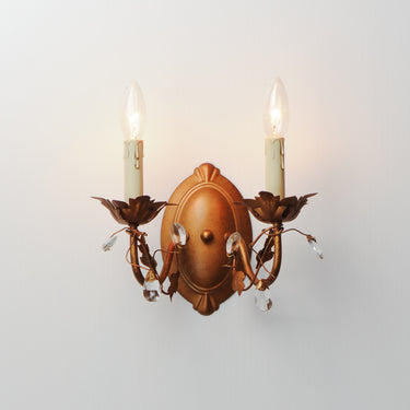 Maxim Lighting Elegante 2-Light Wall Sconce Etruscan Gold