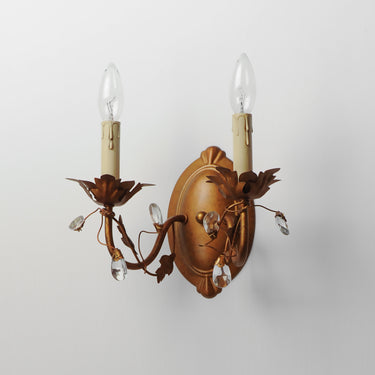 Maxim Lighting Elegante 2-Light Wall Sconce Etruscan Gold