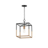 Maxim Lighting Soho Pendant Black/Weathered Brass