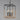 Maxim Lighting Soho 4-Light Pendant Black/Weathered Brass