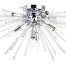 Maxim Lighting Polaris 8-Light Flush Mount Polished Chrome