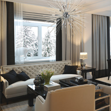 Maxim Lighting Polaris 16-Light Pendant Polished Chrome