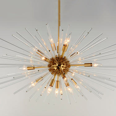 Maxim Lighting Polaris 16-Light Pendant Satin Brass