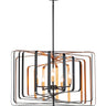 Maxim Lighting Radial 5-Light Pendant Black/Gold