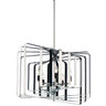 Maxim Lighting Radial 5-Light Pendant Polished Nickel/Black