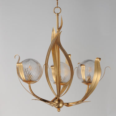 Maxim Lighting Firenze 3-Light Pendant Gold Leaf