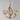 Maxim Lighting Firenze 3-Light Pendant Gold Leaf