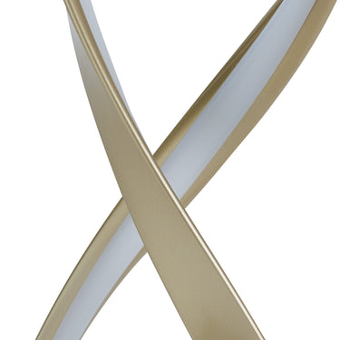 Finesse Decor Vienna LED 55" Tall Floor Lamp Sandy Gold
