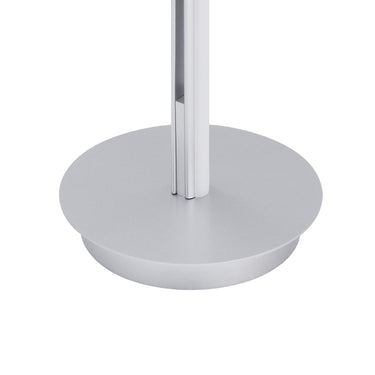 Finesse Decor Munich LED Silver 63" Floor Lamp Dimmable