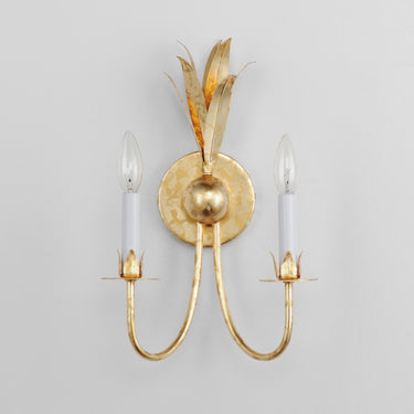 Maxim Lighting Paloma 2-Light Sconce Gold Leaf