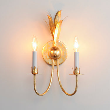 Maxim Lighting Paloma 2-Light Sconce Gold Leaf