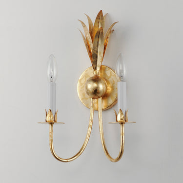 Maxim Lighting Paloma 2-Light Sconce Gold Leaf