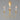 Maxim Lighting Paloma 3-Light Chandelier Gold Leaf