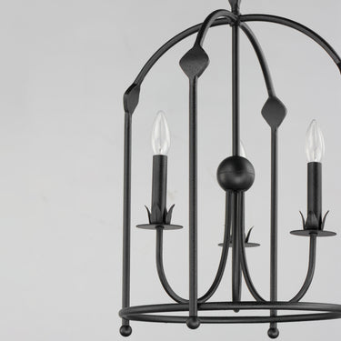 Maxim Lighting Paloma 3-Light Foyer Pendant Anthracite