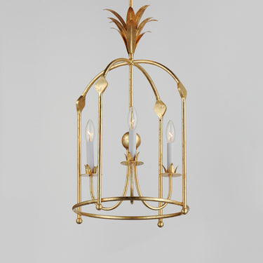 Maxim Lighting Paloma 3-Light Foyer Pendant Gold Leaf