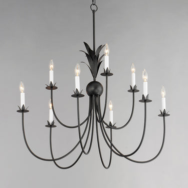 Maxim Lighting Paloma 9-Light Chandelier Anthracite