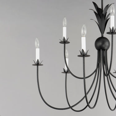 Maxim Lighting Paloma 9-Light Chandelier Anthracite