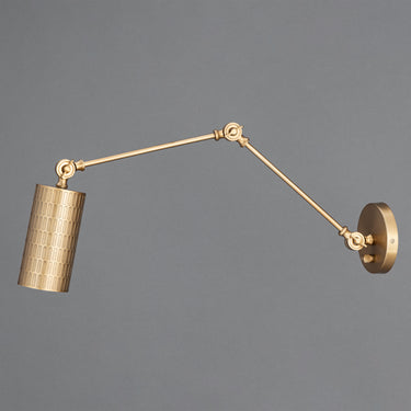 Maxim Lighting Shaka Swing Arm Wall Sconce Weathered Brass