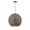 Maxim Lighting Aurelia 14" Pendant Pewter
