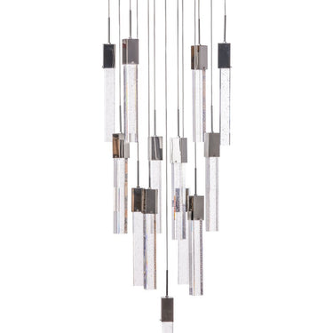 Finesse Decor Rectangular Crystal Chandelier XL 13 Light