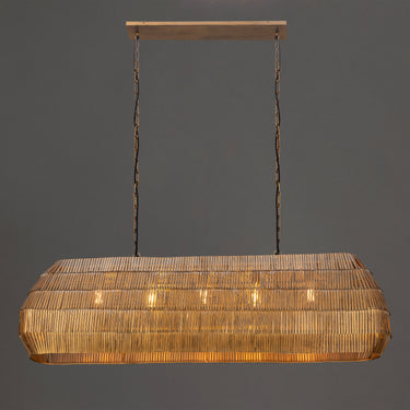 Maxim Lighting Gilda 5-Light Linear Pendant Antique Brass