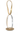 Finesse Decor Prague Chrome & Gold Table Lamp - Natural White LED Strip & Touch Dimmer 