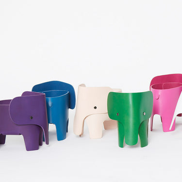 Elephant Night Lamp by EO in Purple, styled with children and other colors – image 3