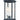 Vicksburg Outdoor Post Mount by Maxim - 30020CLBK