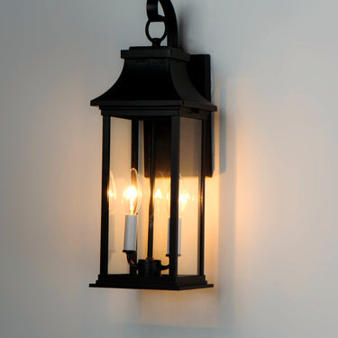 Maxim Lighting Vicksburg 2-Light Medium Outdoor Wall Sconce Black
