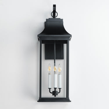 Maxim Lighting Vicksburg 3-Light Outdoor Wall Sconce Black