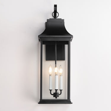 Maxim Lighting Vicksburg 3-Light Outdoor Wall Sconce Black