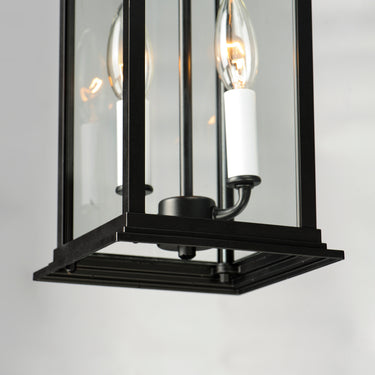 Maxim Lighting Vicksburg 2-Light Outdoor Hanging Lantern Black