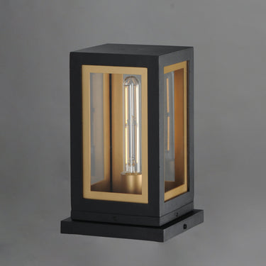 Maxim Lighting Neoclass Deck Lantern Black/Gold