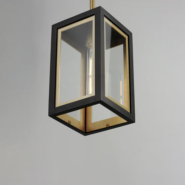 Maxim Lighting Neoclass Outdoor Pendant Black/Gold